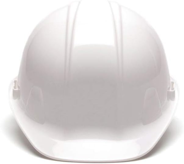 Pyramex Safety Products HP14110 Sl Series 4 Pt. Ratchet Suspension Hard Hat, White