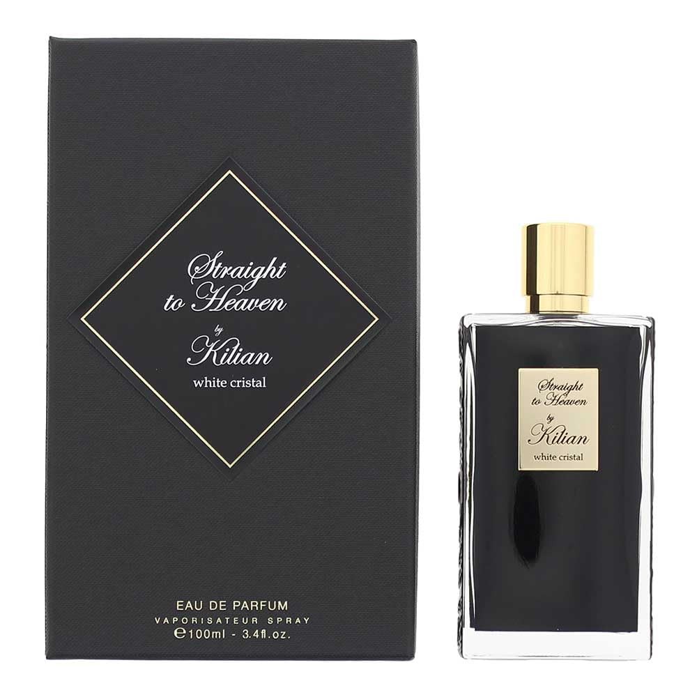 Kilian Straight To Heaven White Cristal Eau De Parfum Refillable Spray, 3.4 Ounce (Unisex)
