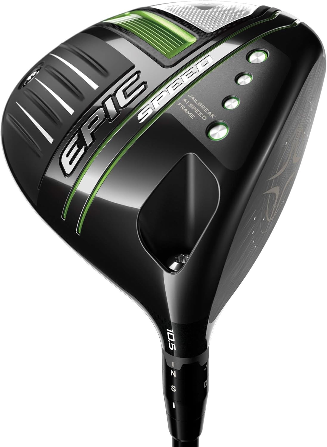 Callaway Epic Speed Driver Right Handed IM10 60G Stiff 10.5 Degree, Black