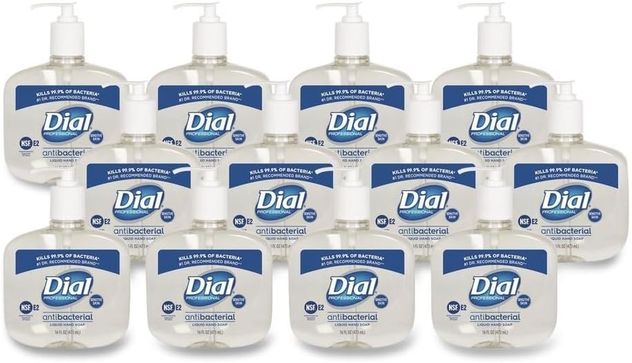 Dial® Professional Antibacterial Soap for Sensitive Skin Dia 80784