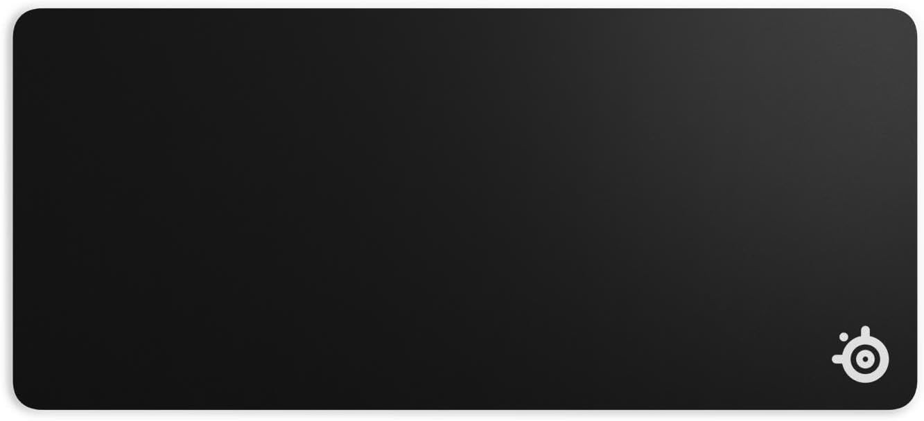 SteelSeries QcK XXL Gaming Mouse Pad – XXL Fabric – Perfect Movement Tracking and Stability – Esports Pad – Non-Slip – Full Desk Surface Use