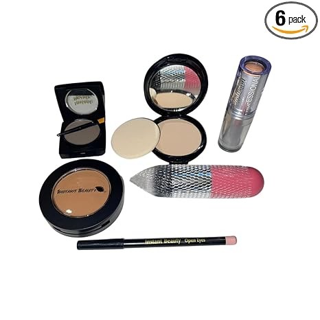 Mini Makeup Set: 6 Products (Multi-Colors)