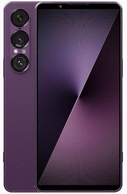 Sony Xperia 1 VII XQ-FS72 512GB 12GB Dual SIM Factory Unlocked GSM Smartphone, 5G 6.5" 120Hz OLED Display, 48MP Camera - International Version (Orchid Purple)