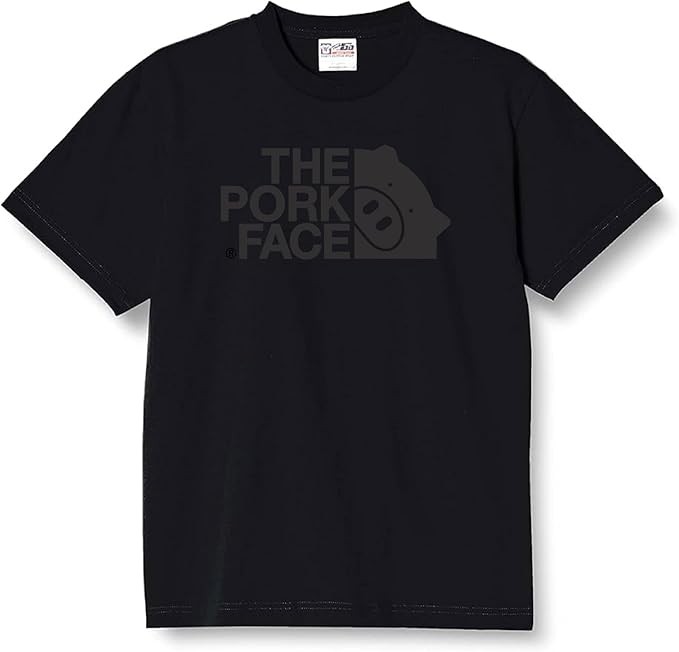 The Pork Face 6.2oz Large Size Short-Sleeved T-Shirt