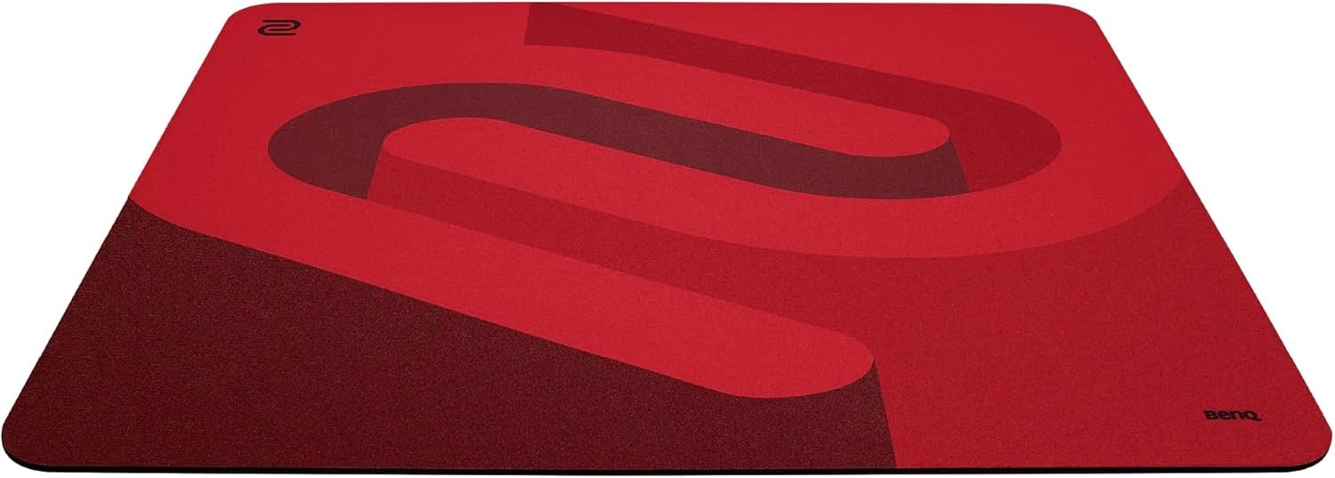 BenQ ZOWIE G-SR-SE Rouge II Large Esports Gaming Mouse Pad, Humidity resistance color cloth, Smooth glide feel with steady control, Uniform high-density rubber base with medium softness,Anti-Slip base