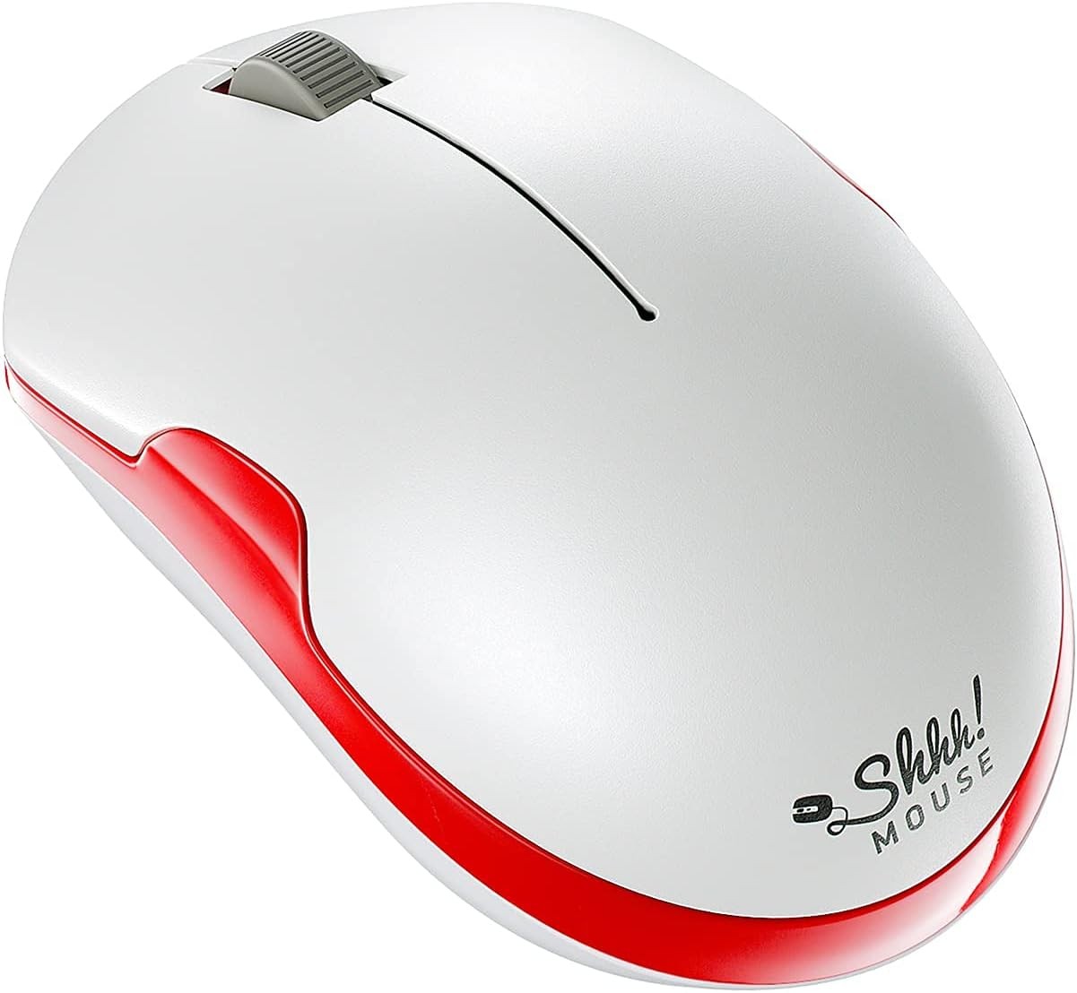 Wireless Silent Optical Mouse with USB Receiver and Batteries – Cordless, Portable, Quiet Click Mouse for PC, Laptop, Chromebook, Computer