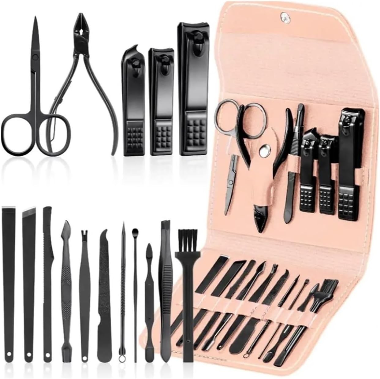 Pedicure Set Beauty Set Travel Suitcase Nail Tongs Manicure Tool Set Nail Clippers