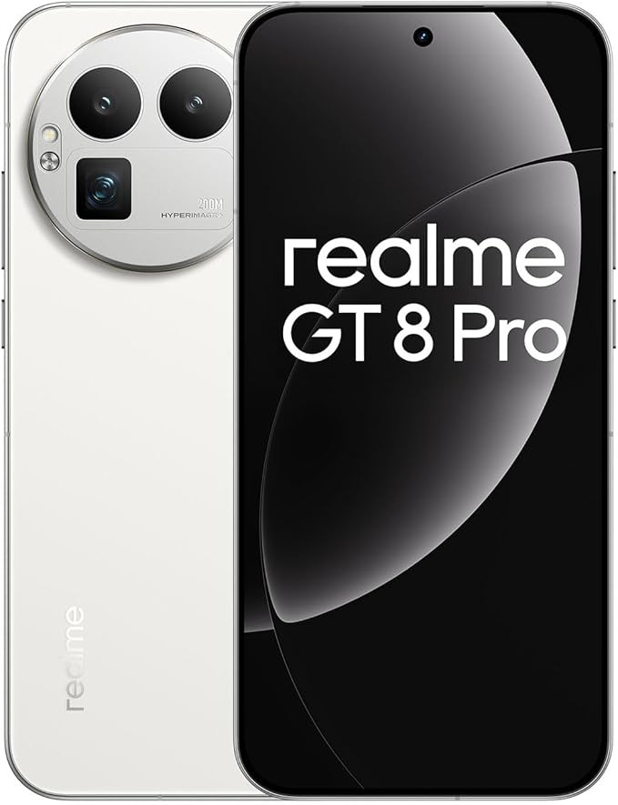 realme GT 8Pro 5G Smartphone 12+256GB, Blue, 6.72 inch Screen, 144Hz Display, 120W SuperVOOC, 7000mAh Battery, 32MP+250MP Camera, Qualcomm Snapdragon 8 Elite Gen 5, IP69